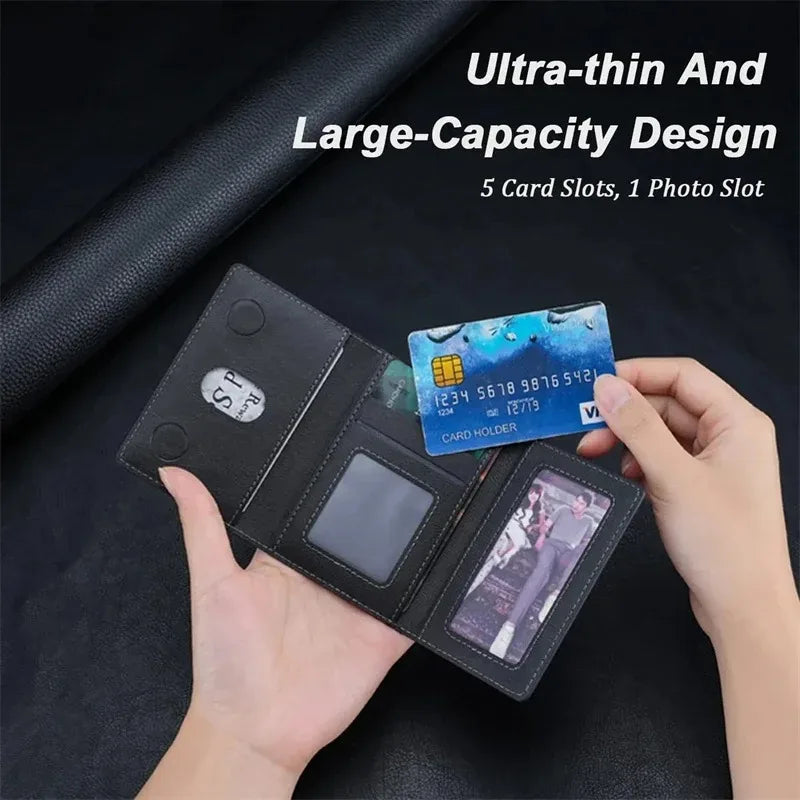 Powerful Magnetic Leather Wallet Magsafe for IPhone 16 15 Pro Max for