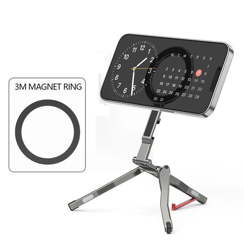 Magnetic Tripod Stand — Fence-Mount, Cold Shoe, Desk & Phone Holder