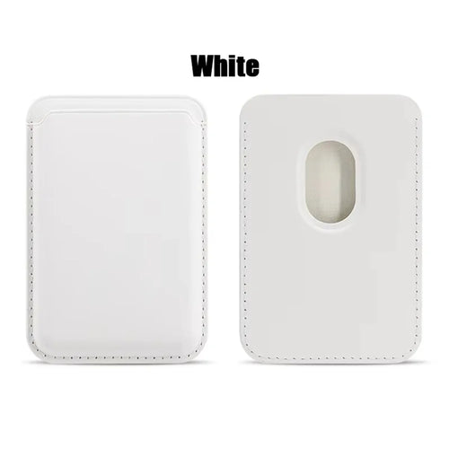 MagSafe Leather Wallet Case for iPhone 16/15/14/13/12 Pro — Magnetic Card Holder with RFID Protection