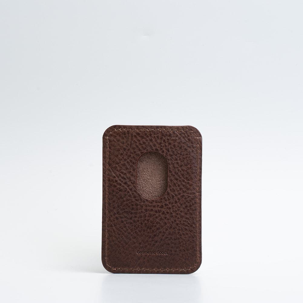 Leather Wallet compatible with MagSafe - The Minimalist