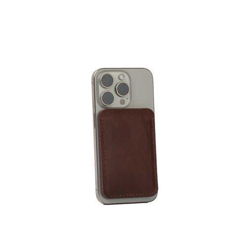 Leather Wallet compatible with MagSafe - The Minimalist